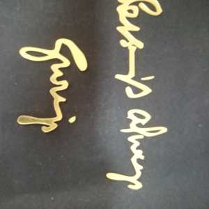 custom acrylic cutout blessing always guruji