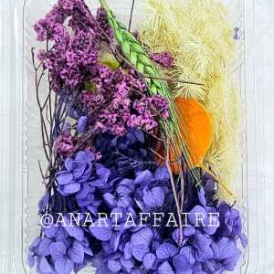 DRY FLOWER BOX (PURPLE)