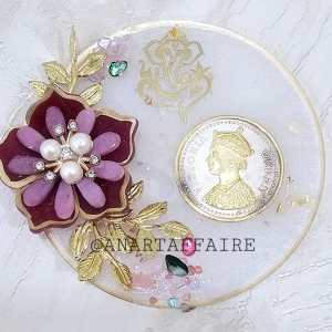 4 inch Round Gini platter