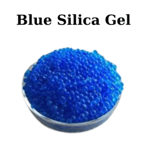 Blue silica gel for drying flowers
