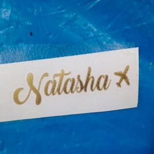 custom vynil stickers natasha