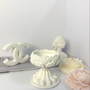 CONCRETE FLOWER JAR 009