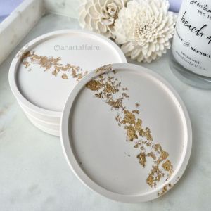 CONCRETE ROUND TRAY