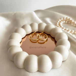 CONCRETE BIG BUBBLE TRAY WITH ACRYLIC