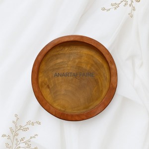 WOODEN ROUND URLI 007 (8 INCH)