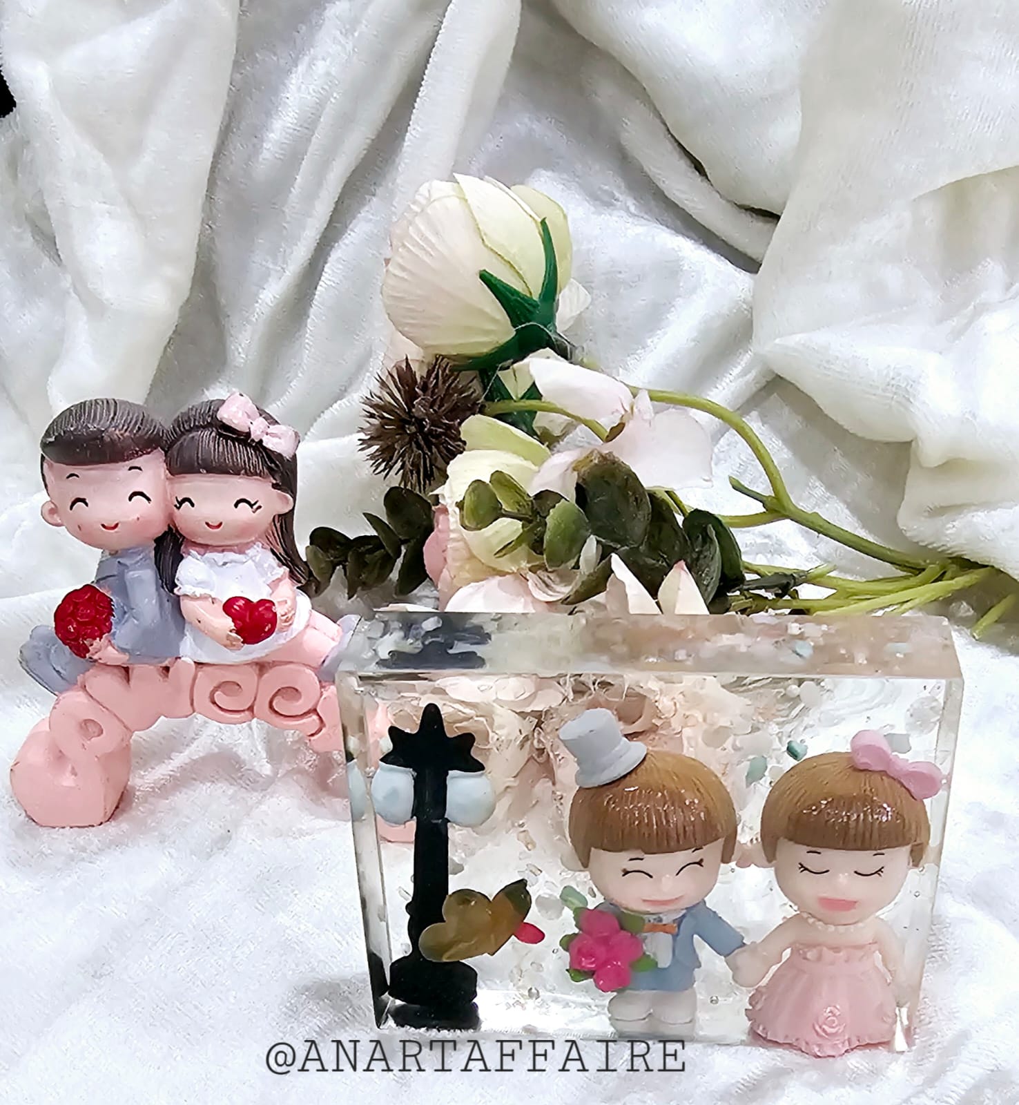 Resin miniature brick