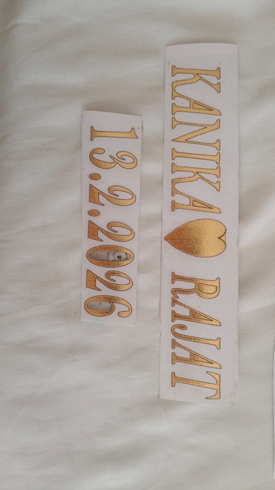 custom vynil sticker holding forever