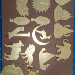 custom acrylic cutout symbols